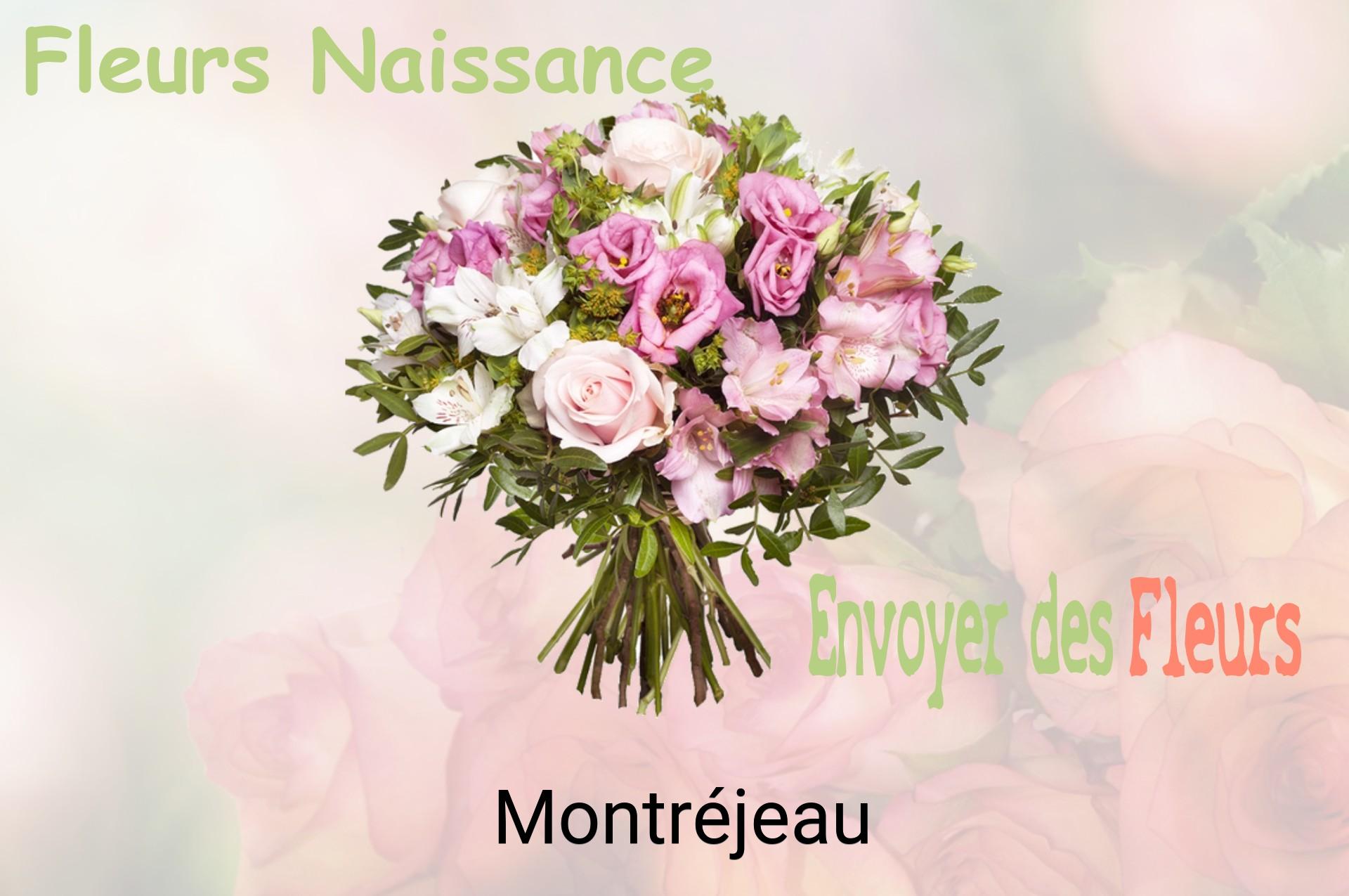 Bouquet de fleurs de naissance livré à Montréjeau